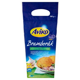 Aviko Bramborák s česnekem a majoránkou 18 ks 900g