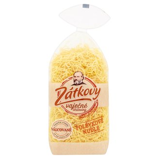 Zátkovy Vaječné Těstoviny Polévkové nudle 330g