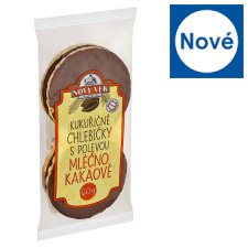 Nový Věk Cornbread with Milk Cocoa Topping 60g