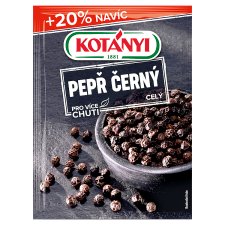 Kotányi Black Pepper Whole 20g