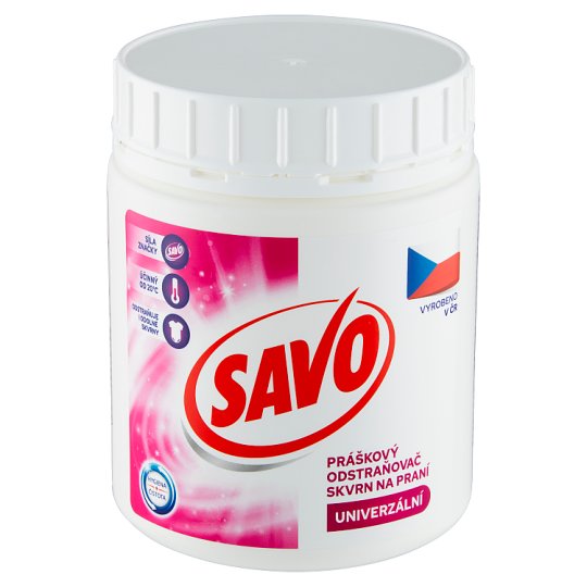 Savo Universal Powder Stain Remover for Laundry 450g