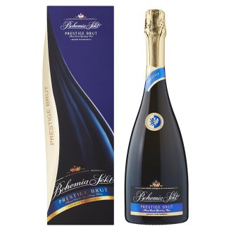 Bohemia Sekt Prestige Brut method classic jakostní šumivé víno bílé 0,75l