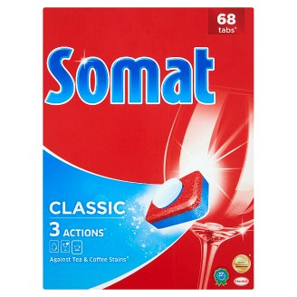 Somat Classic Prostředek na automatické mytí nádobí 68 tablet 1190g