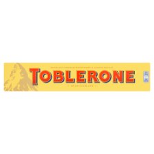 Toblerone Švýcarská mléčná čokoláda s medovo-mandlovým nugátem 360g