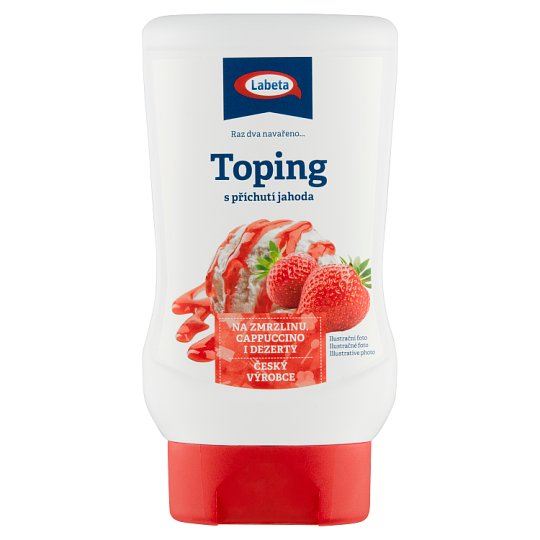 Labeta Topping with Strawberry Flavour 200g