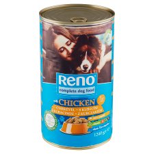 Reno Complete Food for Adult Dogs with Chicken 1240g