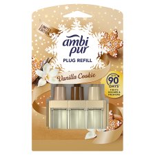 Ambi Pur 3Volution Osvěžovač Vzduchu Elektrický Náhradní náplň Vanilla Cookie  20 ml,