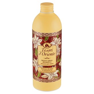 Tesori d'Oriente Vaniglia e zenzero del Madagascar bagno crema aromatico 500ml