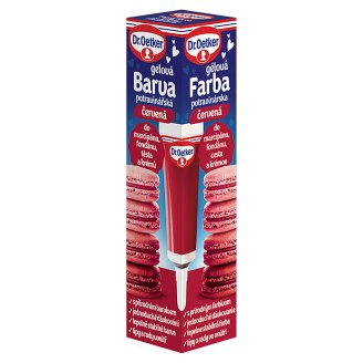 Dr. Oetker Barva gelová potravinářská červená 10g