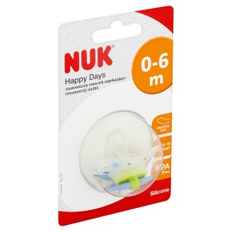 Nuk Happy Days Klasik ortodontický dudlík