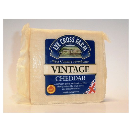 Lye Cross Farm Vintage Cheddar 200g