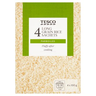 Tesco Dlouhozrnná rýže parboiled 400g