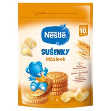 NESTLÉ Máslové sušenky, pro děti od ukončeného 10. měsíce, 180g