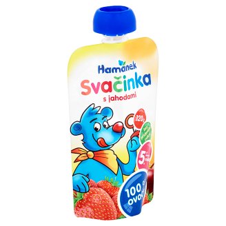 Hamánek Svačinka s jahodami 120g