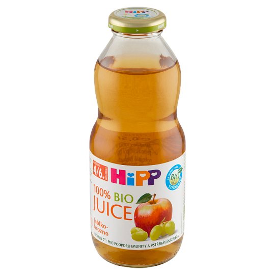 HiPP Bio jablečno-hroznová šťáva 0,5l