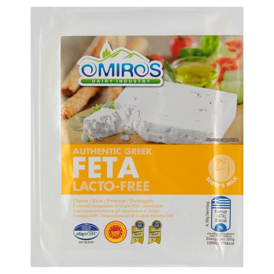 Omiros Feta LactoseFree P.D.O 150g Tesco Groceries