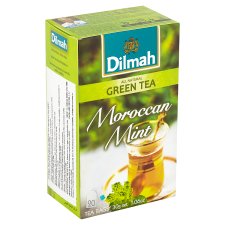 Dilmah Moroccan Mint zelený čaj 20 x 1,5g