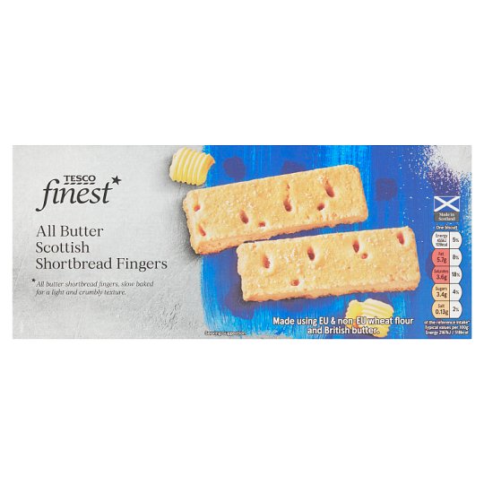 Tesco Finest Máslové sušenky 165g