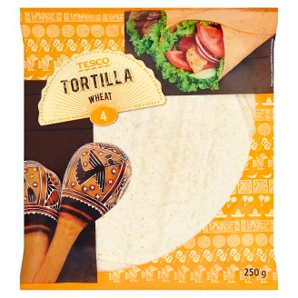 Tesco Tortilla 4 x 62,5g