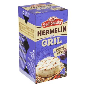 Sedlčanský Hermelín na gril s pikantní švestkovou omáčkou 450g