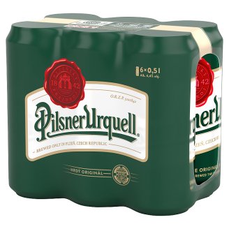Pilsner Urquell Pivo ležák světlý 6 x 500ml