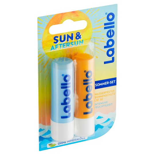 Labello Sun Protect SPF 30 + Hydro Care Lip Balm 2 X 4,8g - Tesco Groceries