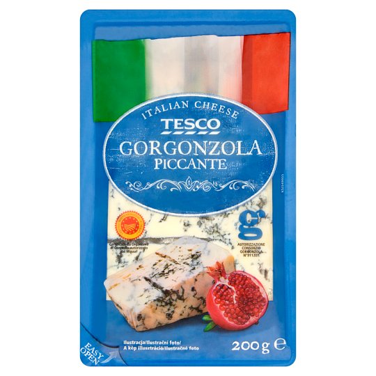 Tesco Gorgonzola piccante 200g