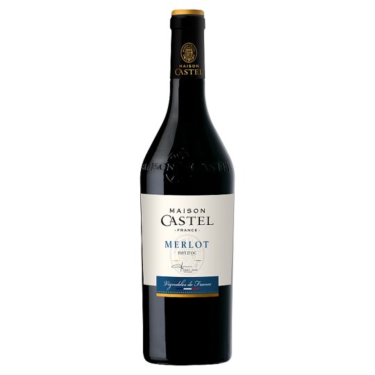 Maison Castel Merlot suché červené víno 750ml