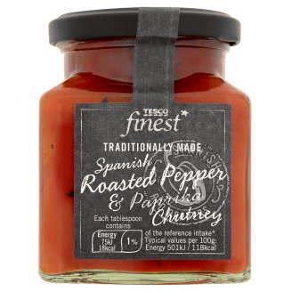 Tesco Finest Chutney z červené papriky 270g