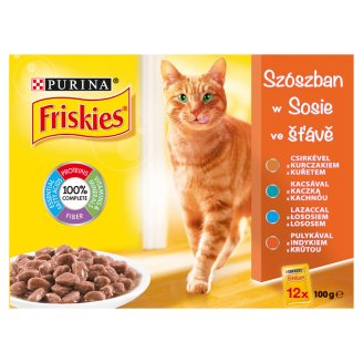 Friskies multipack ve šťávě 12 x 100g