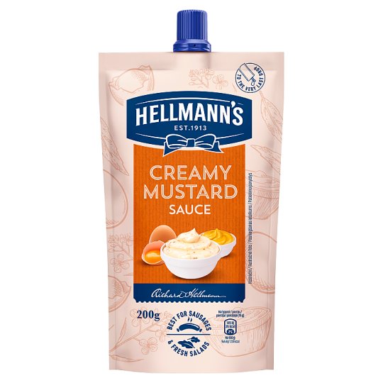 Hellmann's Mayonnaise Sauce with Mustard 200g Tesco Groceries
