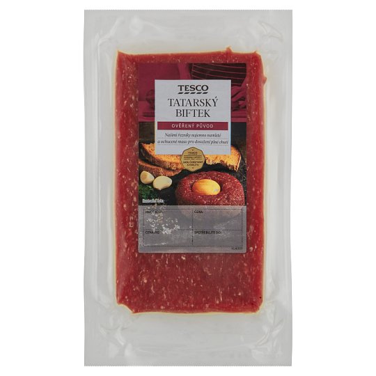 Tesco Hovězí tatarský biftek 250g