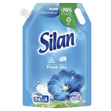 Silan Fresh Sky Concentrated Fabric Softener 68 Washes 748ml