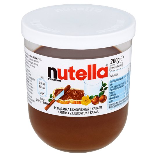 Nutella Pomazánka lískooříšková s kakaem 200g
