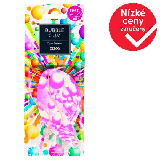 Tesco Závěsný osvěžovač vzduchu Bubble Gum