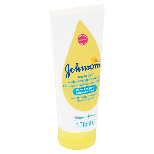 Johnson's Top-to-toe dětský hydratační krém na tělo a tvář 100ml