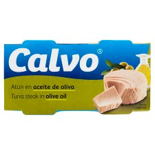 Calvo Tuňák v olivovém oleji 2 x 80g