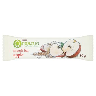 Tesco Organic Müsli tyčinka s jablky 30g