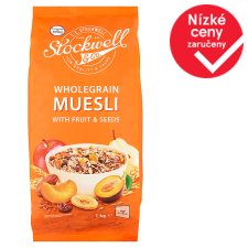 Stockwell & Co. Wholegrain Muesli with Fruit & Seeds 1kg