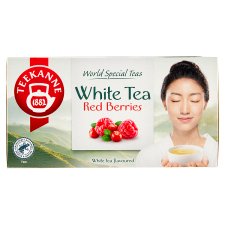 TEEKANNE White Tea Red Berries, World Special Teas, 20 Bags, 25g