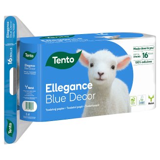 Tento Ellegance Cool aqua toaletní papír 16 rolí
