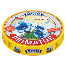 Madeta Primator tavený sýr 8 ks 140g