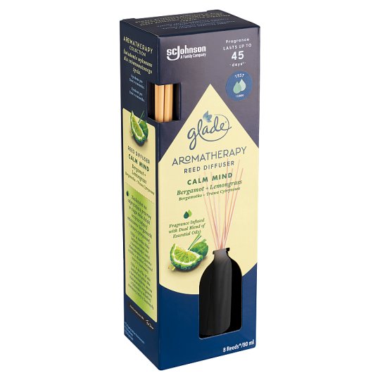 Glade Aromatherapy Reed Diffuser Calm Mind Air Freshener Incense Sticks