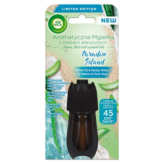 Air Wick Refill for Aroma Diffuser Fiji Water & Fresh Aloe 20ml Tesco