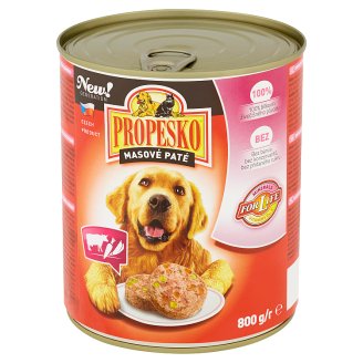 Propesko Masové paté s hovězím a zeleninou 800g