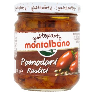 Montalbano Gustoparty Sušená rajčata ve slunečnicovém oleji 212ml