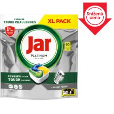 Jar Platinum All In One Dishwasher Tablets Lemon, 90 Tablets