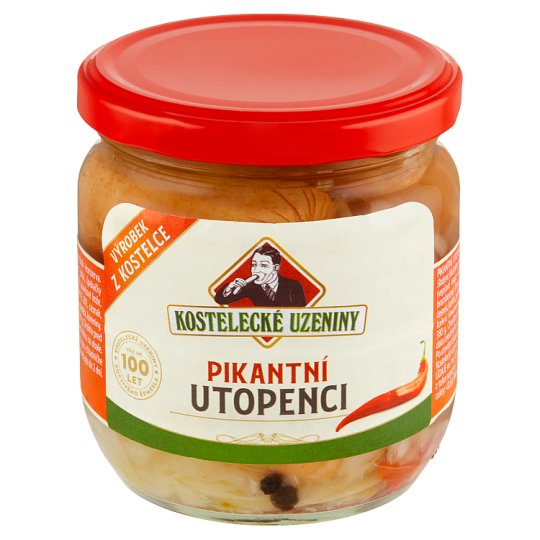 Kostelecké Uzeniny Pikantní utopenci 380g