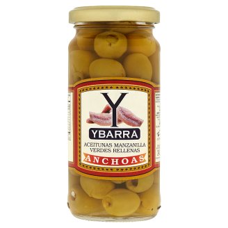 Ybarra Anchoas olivy plněné ančovičkami 240g