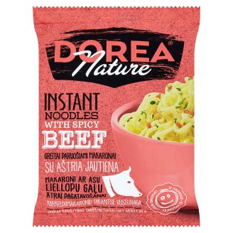 Dorea Nature Instantní nudlová polévka hovězí příchuť 60g